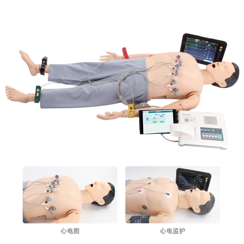 高級心電監護訓練模擬人
